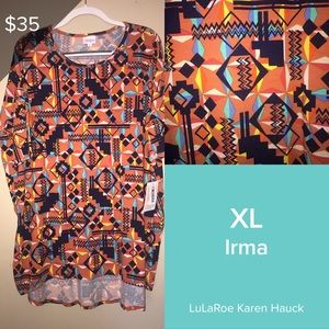 LuLaRoe Irma - Extra Large
